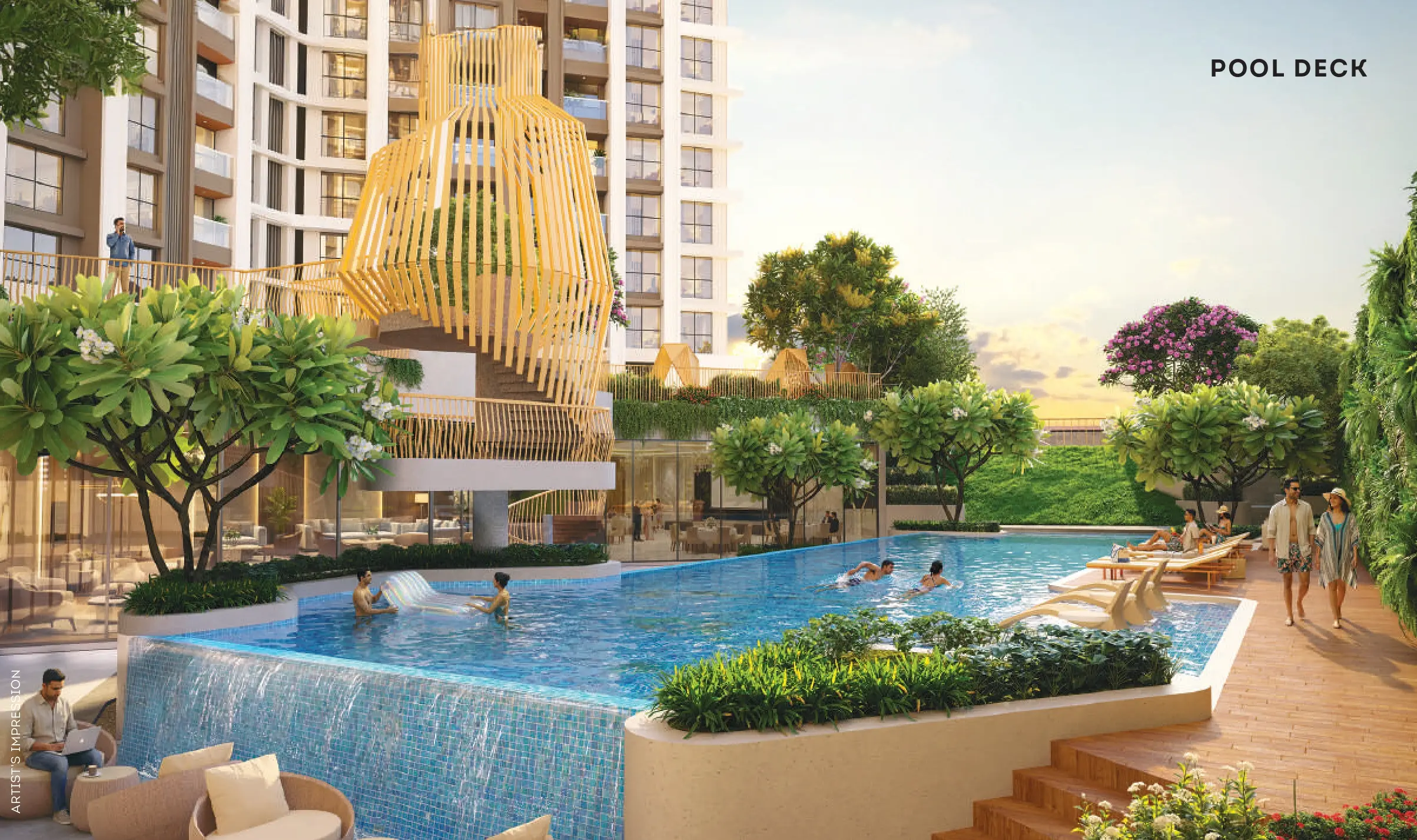 Adani Codename LIT Infinity Pool